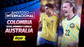 Canales de TV y horarios de Colombia vs. Australia: dónde ver amistoso por fecha FIFA