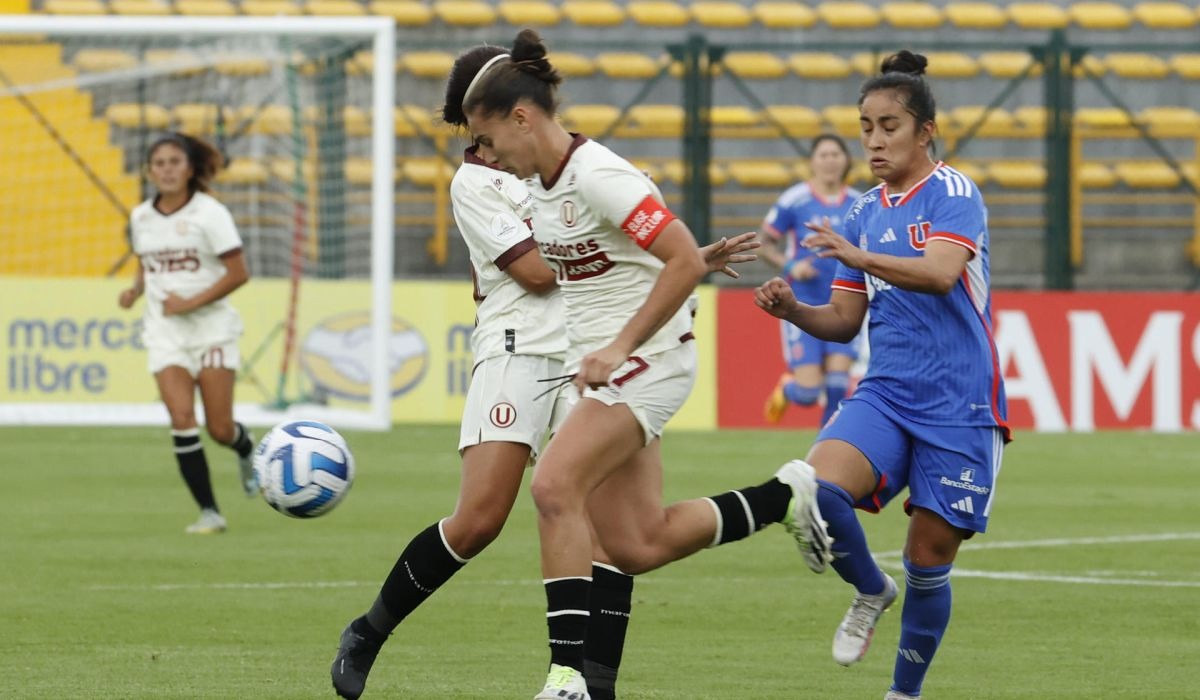 Universitario vs. U. de Chile en partido por Copa Libertadores Femenina 2023. (Foto: EFE)