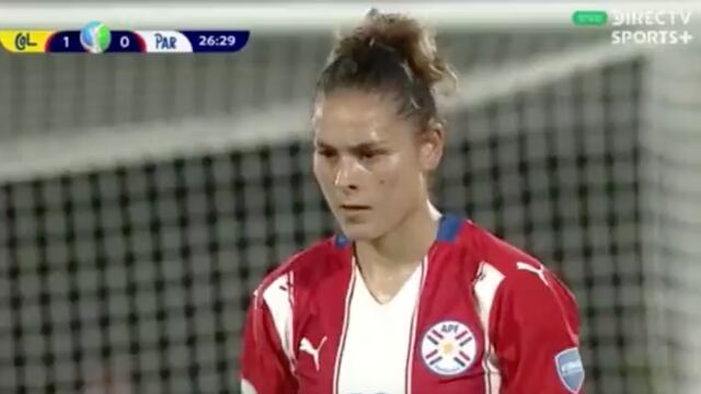 Copa América: Jessica Martínez y su sorprendente gol de tiro libre en el Paraguay vs. Colombia [VIDEO]