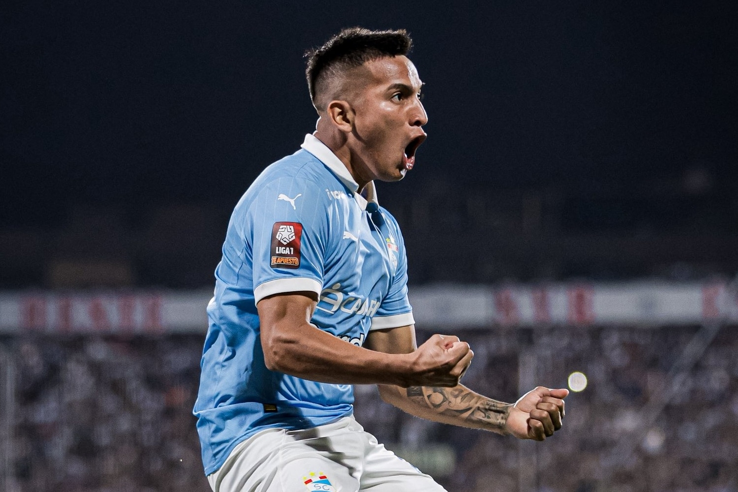 Martín Távara, ha superado a Lionel Messi en sorprendente récord del año. (Foto: Liga 1).