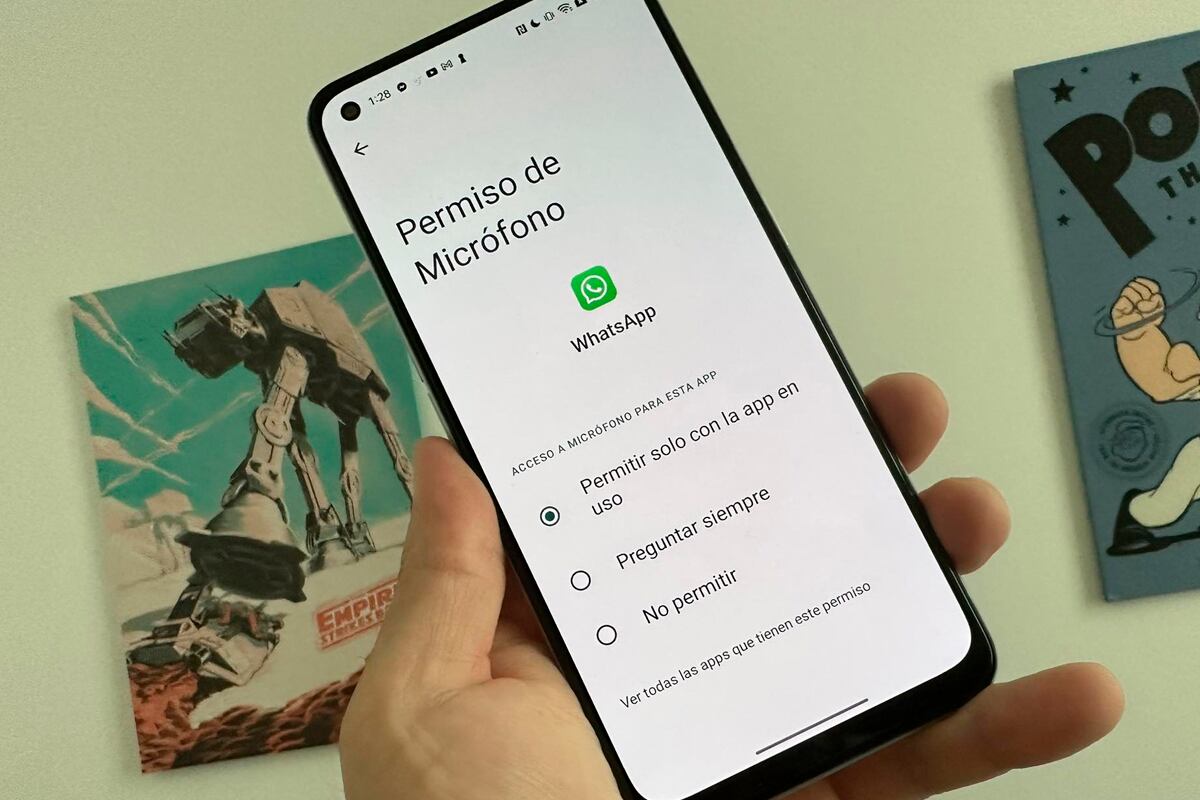 WHATSAPP | Así es como le puedes dar nuevamente permisos al micrófono para activarlo en WhatsApp. (Foto: MAG - Rommel Yupanqui)