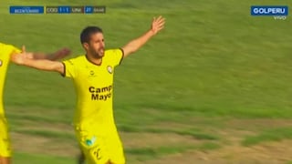 Tras polémico penal: Pedro Gutiérrez marcó gol del empate para Coopsol frente a Universitario