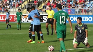 Uruguay ganó 2-0 a Bolivia en el Sudamericano Sub 17