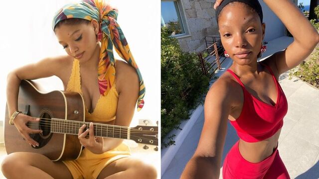 Halle Bailey publica la primera imagen de su interpretación de “La Sirenita”