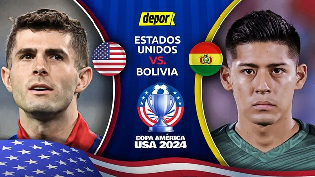 Estados Unidos vs Bolivia EN VIVO vía DSports (DIRECTV) y Unitel: link y minuto a minuto