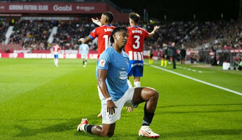 Tapia tiene contrato con el Celta hasta junio del 2024 (Foto: AFP).