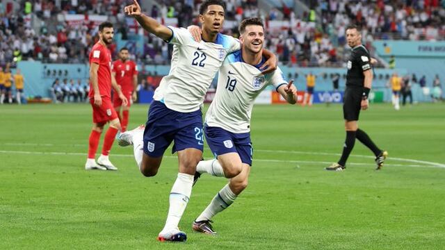 La joya de los ‘Leones’: gol de Bellingham para el 1-0 de Inglaterra vs. Irán [VIDEO]
