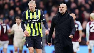 “Estamos decepcionados”: Haaland y Guardiola desolados tras la caída continua del Manchester City