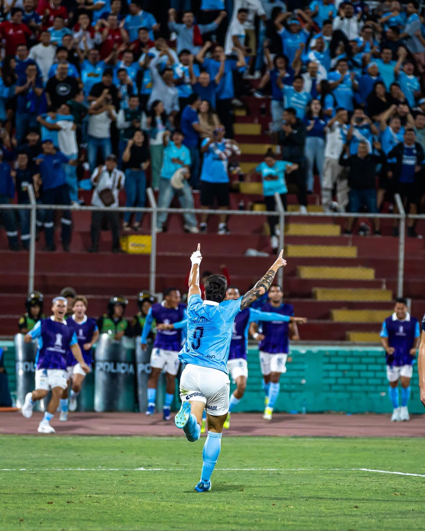 Felipe Vizeu sería titular, tras anotar en el debut ante Cerro Porteño. (Foto: Sporting Cristal)