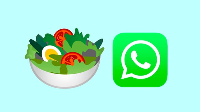 Por esta razón WhatsApp eliminó el huevo del emoji de la ensalada