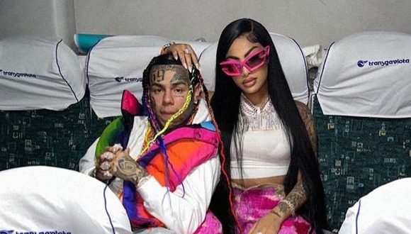 El rapero y Yailin La Más Viral ya no serían pareja (Foto: Tekashi 6ix9ine / Instagram)