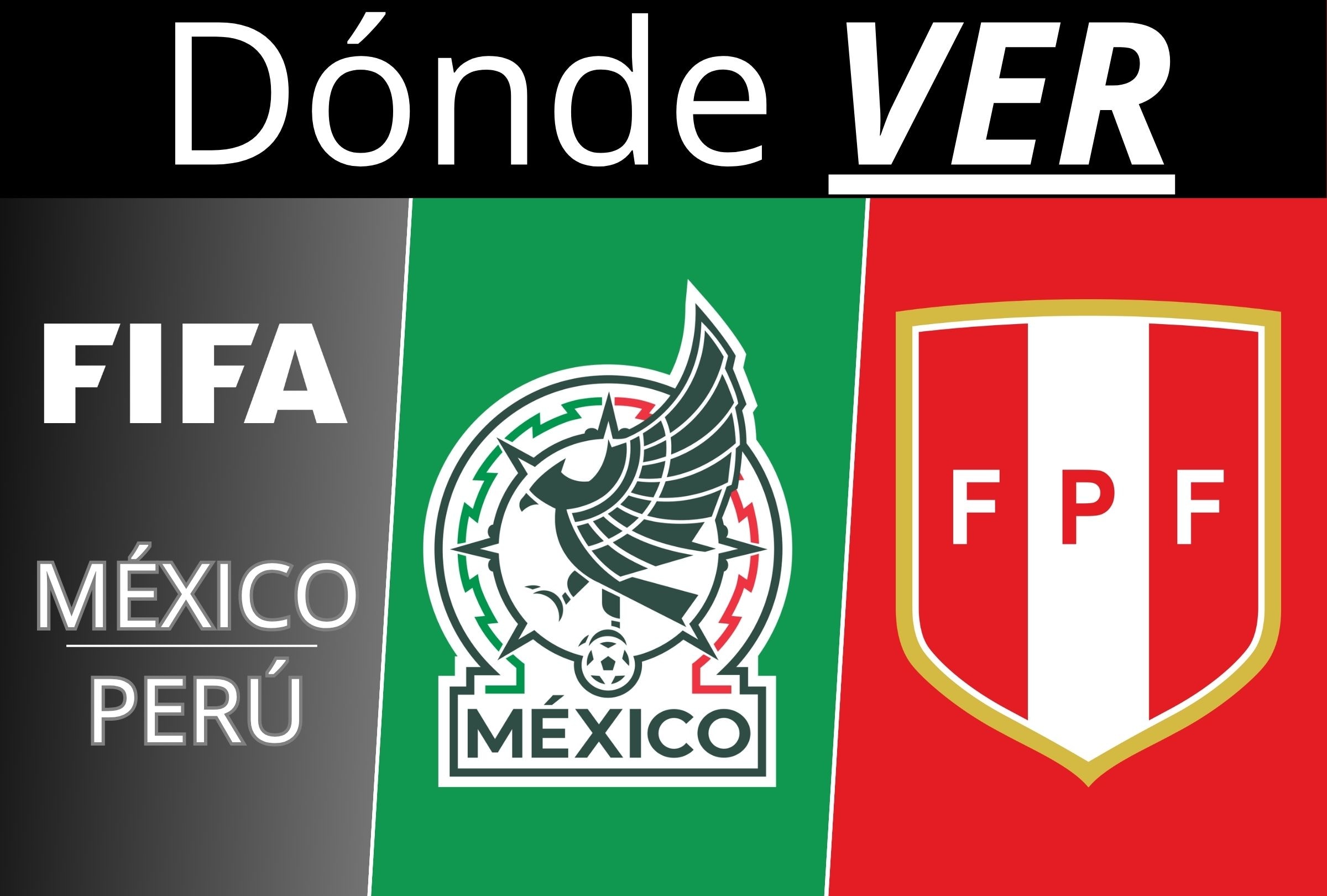 Dónde mirar por TV y streaming online el partido amistoso fecha FIFA entre México vs. Perú EN VIVO y EN DIRECTO este martes 29 de septiembre en el Sports Illustrated Stadium – Harrison, Nueva Jersey. (Foto: Composición Depor)