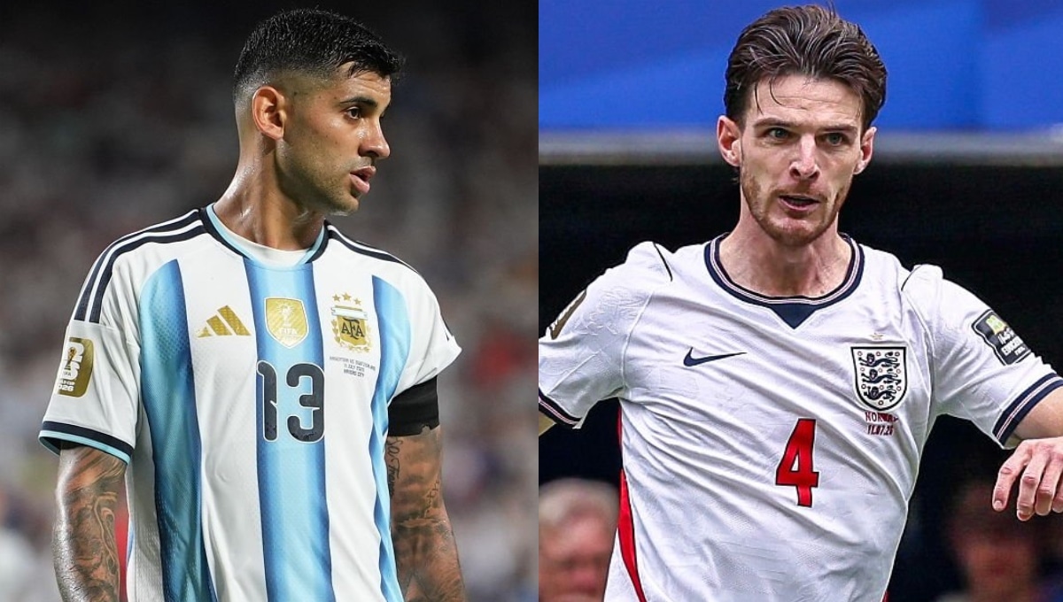 Argentina vs. Inglaterra se enfrentan por las semifinales del Mundial 2026. (Foto: Getty Images)