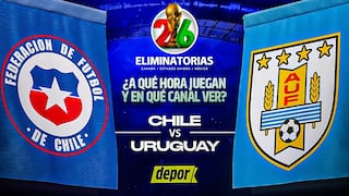 Canales del Chile vs Uruguay: a qué hora juegan hoy