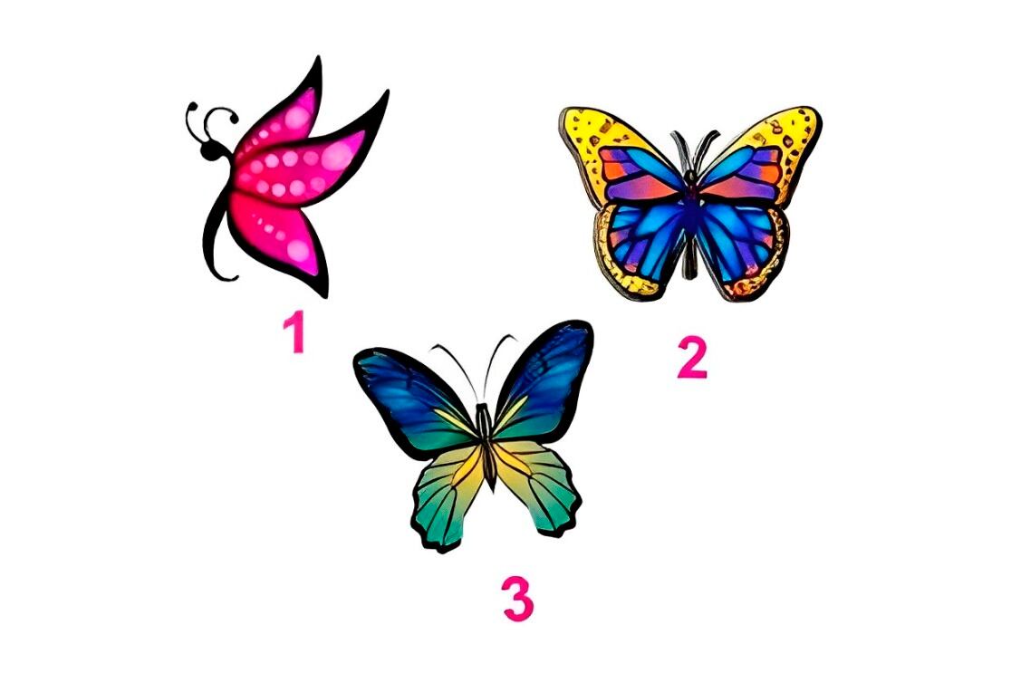 Elige una de las mariposas en esta imagen para descubrir qué clase de amigo eres (Foto: Namastest).