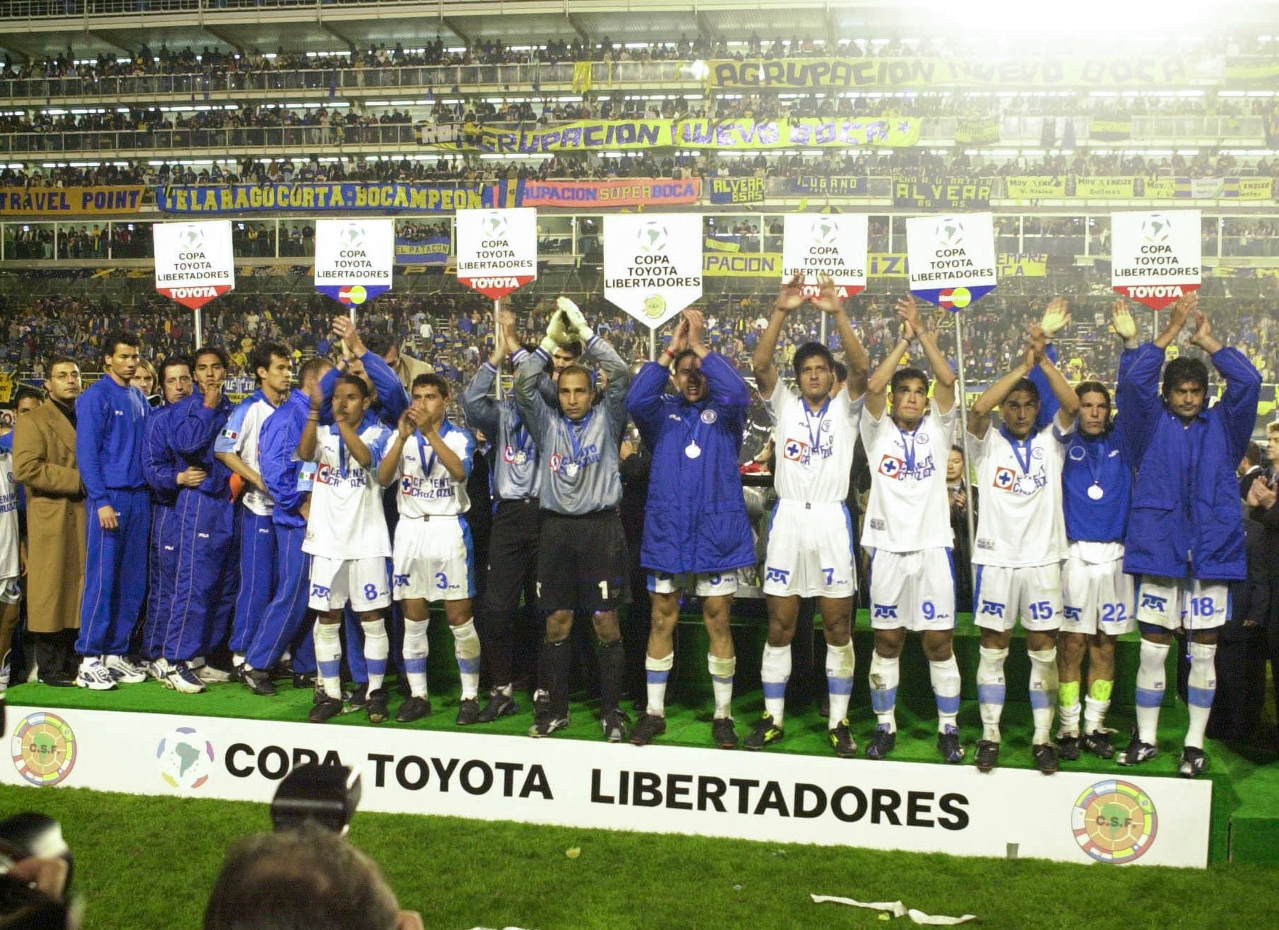 Cruz Azul fue subcampeón de la Copa Libertadores 2001. (Twitter)