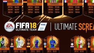 ¡The Ultimate Scream regresa a FIFA 18! Conoce hasta cuándo podrás jugar con estos jugadores
