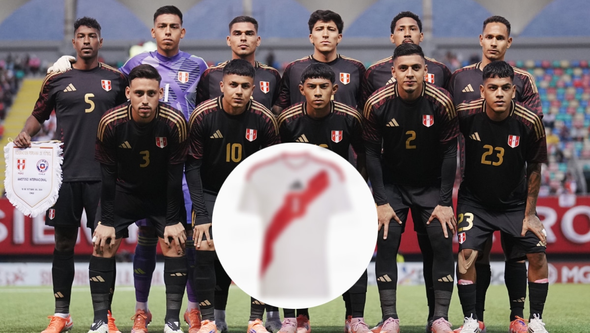 Se filtró camiseta de la Selección Peruana para el 2026. (Foto: FPF)