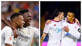 Real Madrid vs. Sevilla: fecha, horarios y canales de TV del partido por la Liga española