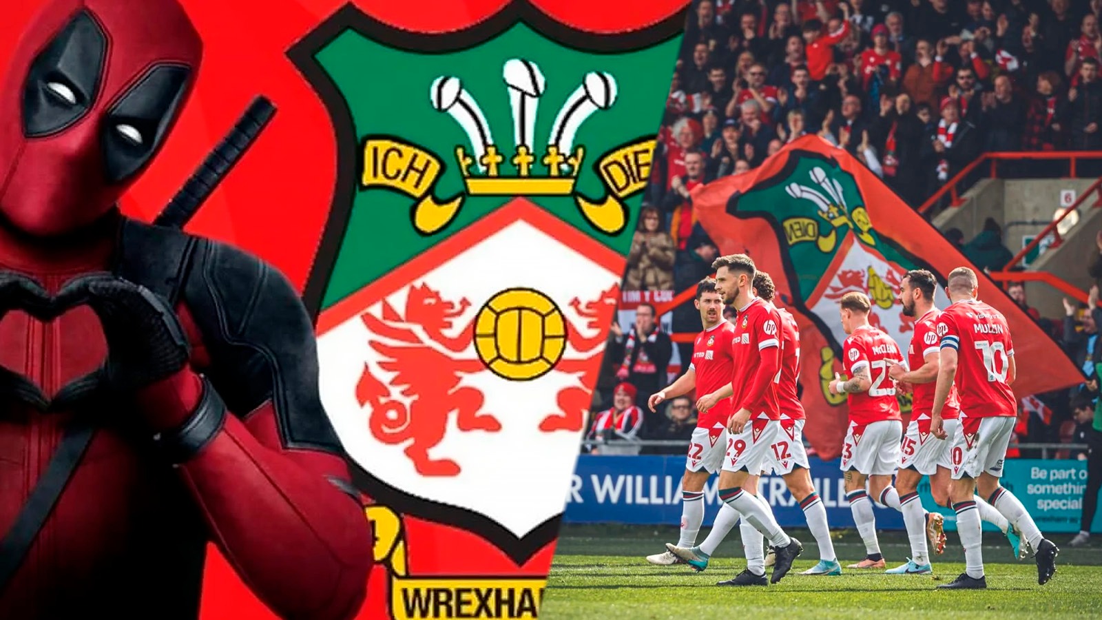 Wrexham de Deadpool celebra su segundo ascenso consecutivo en Inglaterra. (Foto: AP/Wrexham/Agencias)