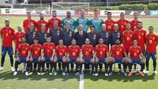 España y el divertido detrás de cámara de la foto oficial para el Mundial de Rusia 2018