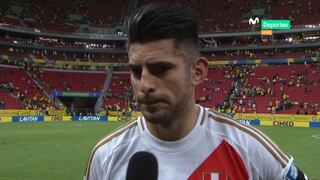 “Cometimos errores muy tontos”: la autocrítica de Carlos Zambrano tras el 4-0 ante Brasil