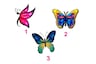Escoge una de las mariposas en la imagen para identificar qué clase de amigo eres