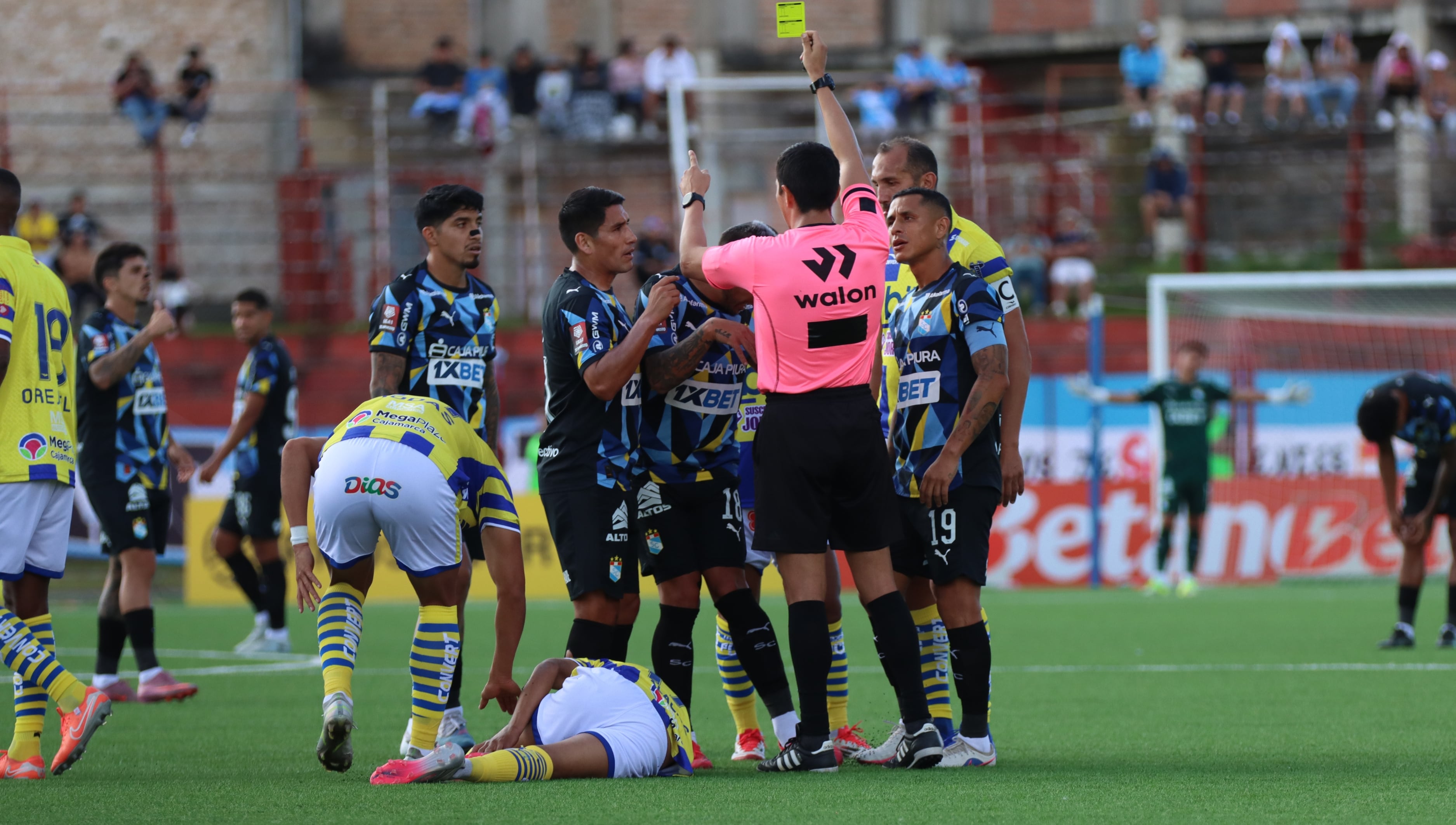 Sporting Cristal cayó 3-1 ante FC Cajamarca. (Foto: Luis Padilla)