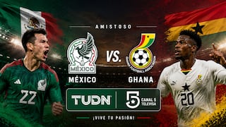 TUDN y Canal 5 televisaron el partido México 1-1 Ghana por la Copa Mundial 2026