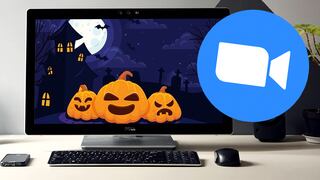 Zoom: así puedes poner tu fondo virtual o video por Halloween