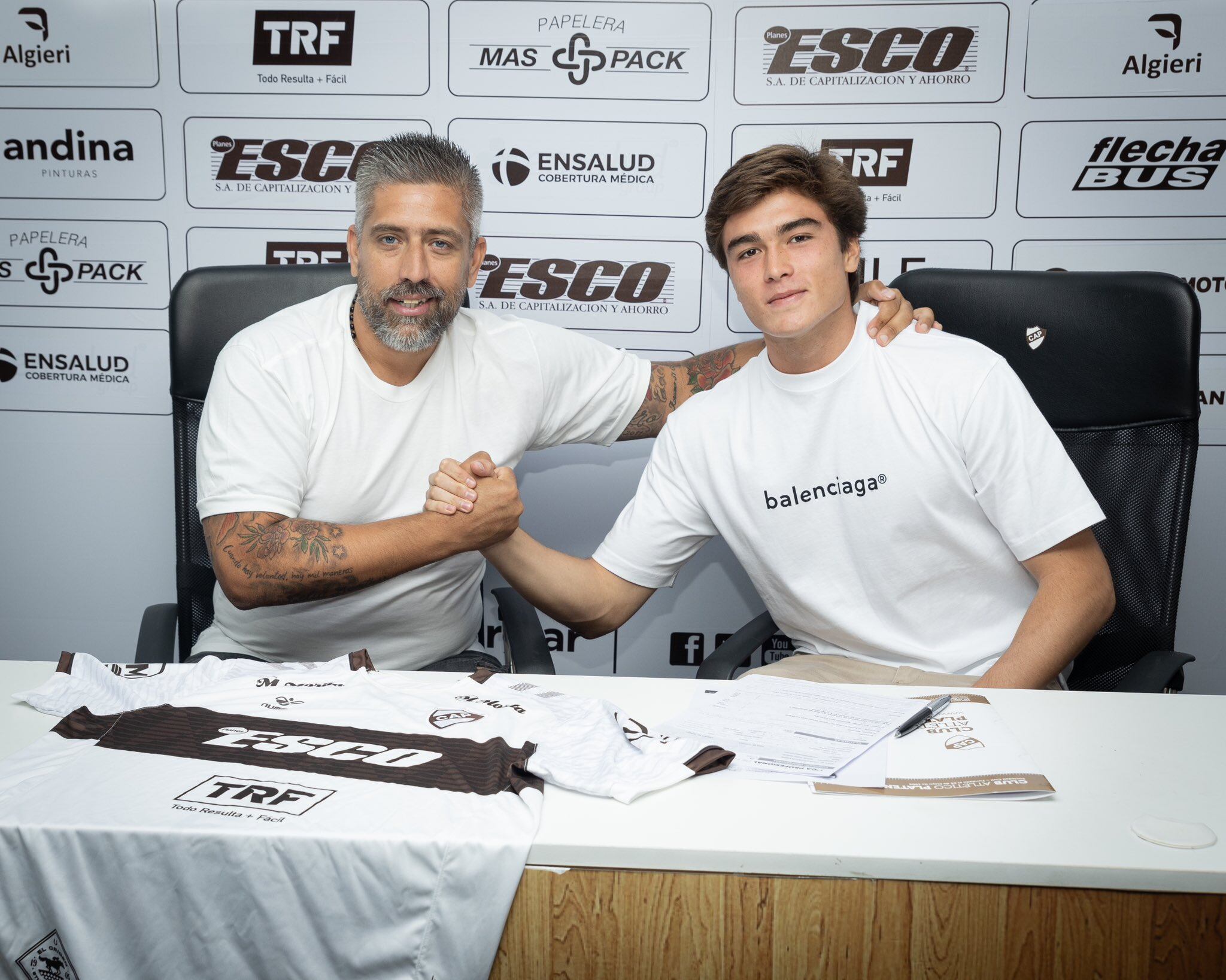 Platense hizo oficial el fichaje de Juan Pablo Goicochea. (Foto: Platense)
