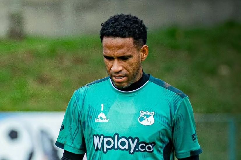 El golero nacional se estrenó en la Liga Colombiana y fue destacado por su entrenador. (Foto: Deportivo Cali)