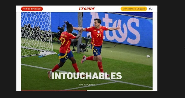 La reacción de la prensa internacional por la cuarta Eurocopa de España