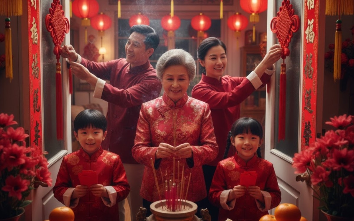 El Año del Caballo de Fuego comienza este 17 de febrero. (Foto referencial creada por El Comercio MAG usando la IA de Gemini)