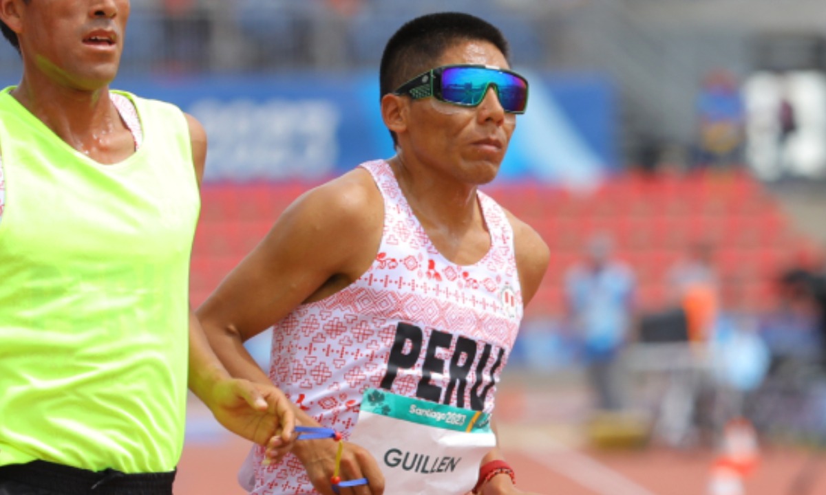 Rosbil Guillén ganó medalla de plata en la prueba de 1500 metros. (Foto: IPD)