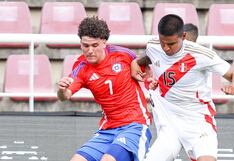 Resumen, video y goles: Perú vs. Chile (2-3) por el Sudamericano Sub-20