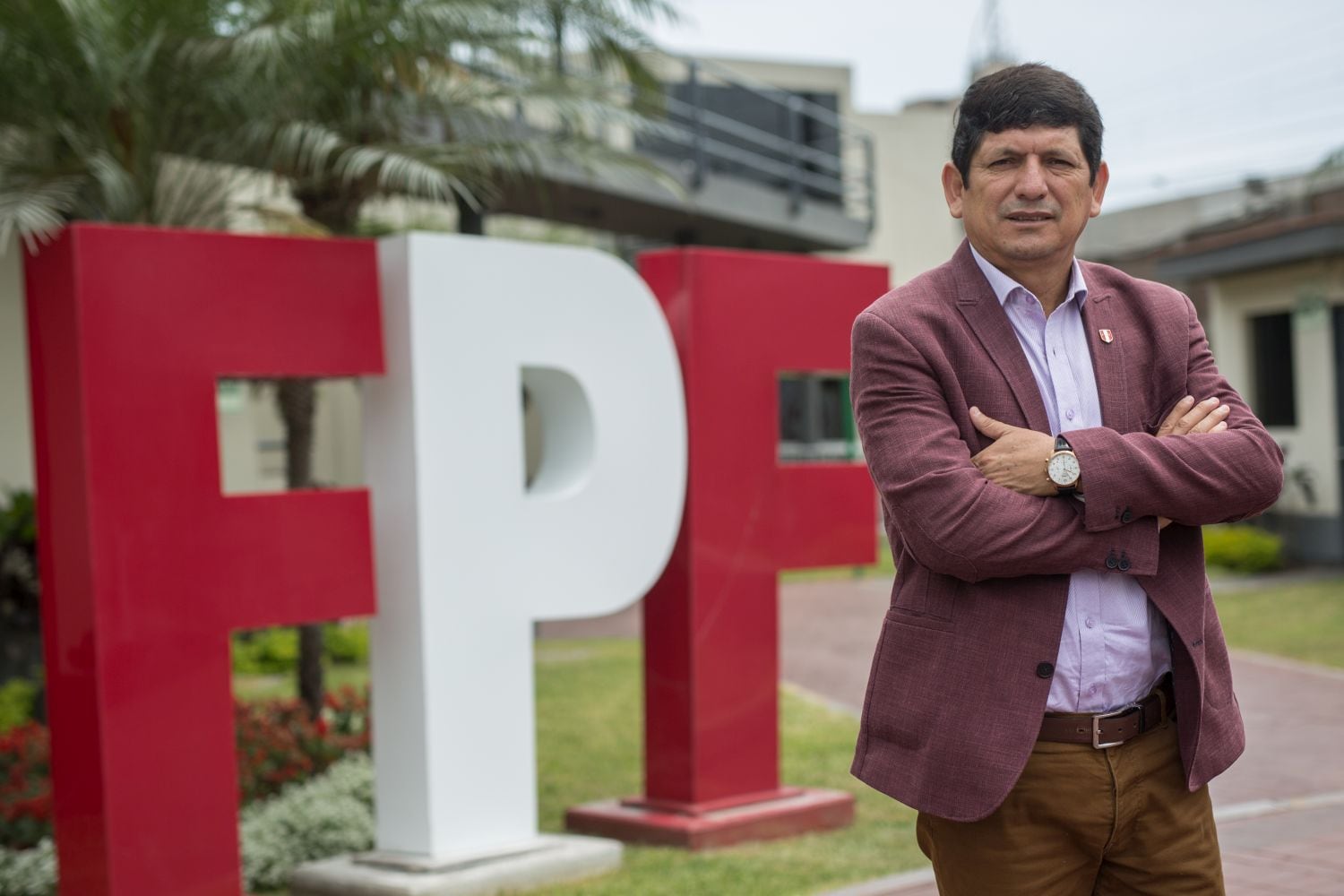 Agustín Lozano fue reelegido hasta el 2030 al mando de la FPF.