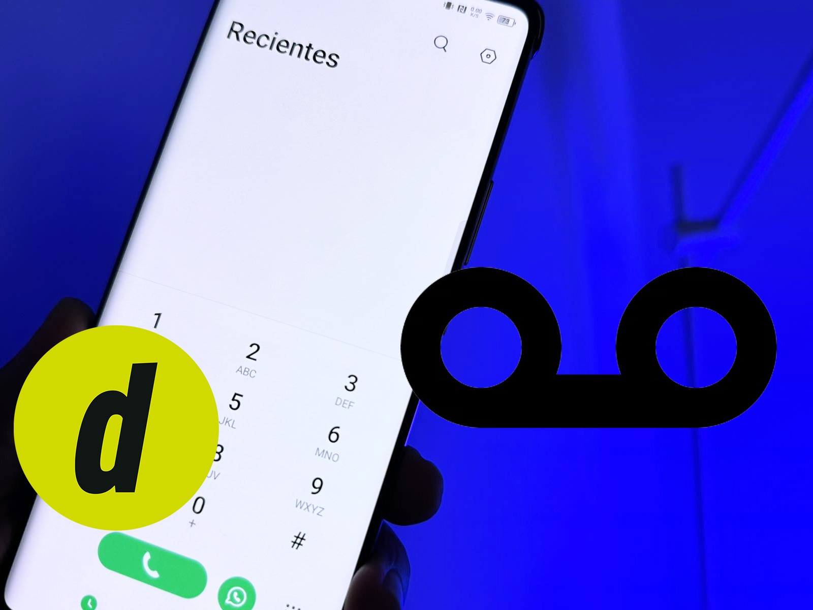 Con este truco tan sencillo podrás eliminar el ícono del buzón de voz en tu celular Android. (Foto: Depor - Rommel Yupanqui)