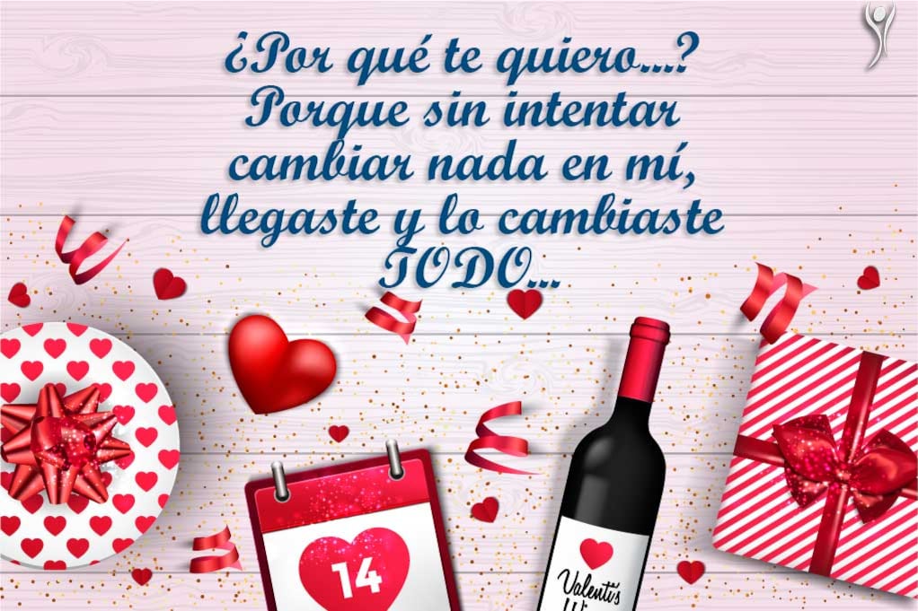 Frases para desear Día del Amor y la Amistad 2023 por Facebook (Foto: Pinterest).