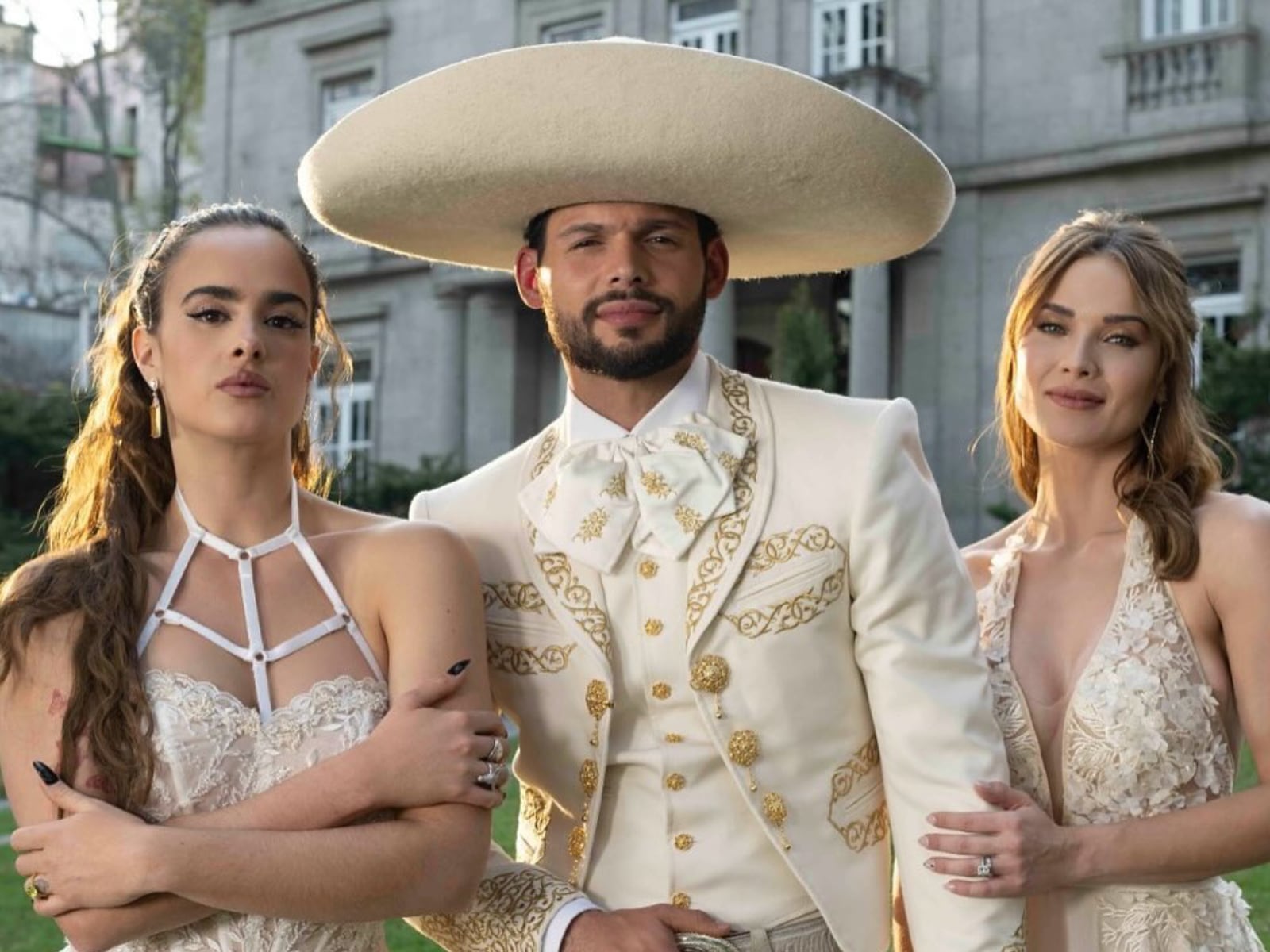 Gala Montes, Emmanuel Palomares y Kimberly Dos Ramos son los actores encargado de protagonizar "Vivir de amor" (Foto: TelevisaUnivision)