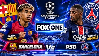 FOX One televisó el partido PSG 4-2 FC Barcelona por la Champions League 2026