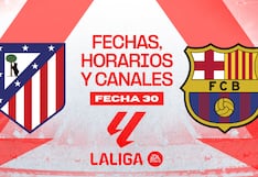 Atlético de Madrid vs. Barcelona: ¿en qué canales ver y a qué hora juegan?