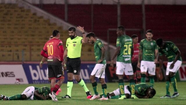 Tendrá que ser operado de inmediato: Gabriel Achilier sufrió una rotura de tabique en el fútbol de Ecuador