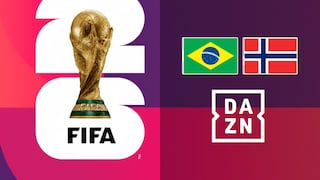 DAZN transmitió el partido Brasil 1-2 Noruega por el Mundial 2026