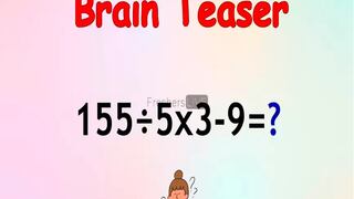 Puedo asegurar que no eres capaz de resolver este reto matemático en 8 segundos