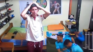 YouTube: El video del hincha de la 'U' que sufre por el gol de último minuto de Cristal