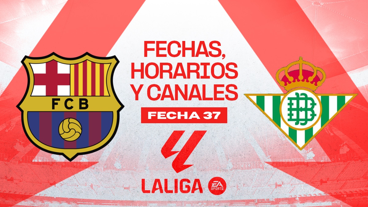 Barcelona vs. Betis se enfrentan en la penúltima fecha de LaLiga. (Foto: Composición Depor)