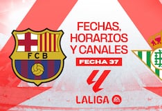 Barcelona vs. Betis: canales confirmados del partido por LaLiga