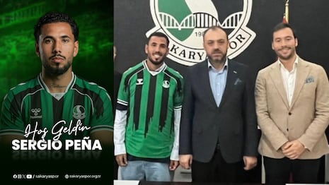 Sergio Peña fue oficializado en Turquía: Sakaryaspor le dio la bienvenida tras dejar Alianza Lima