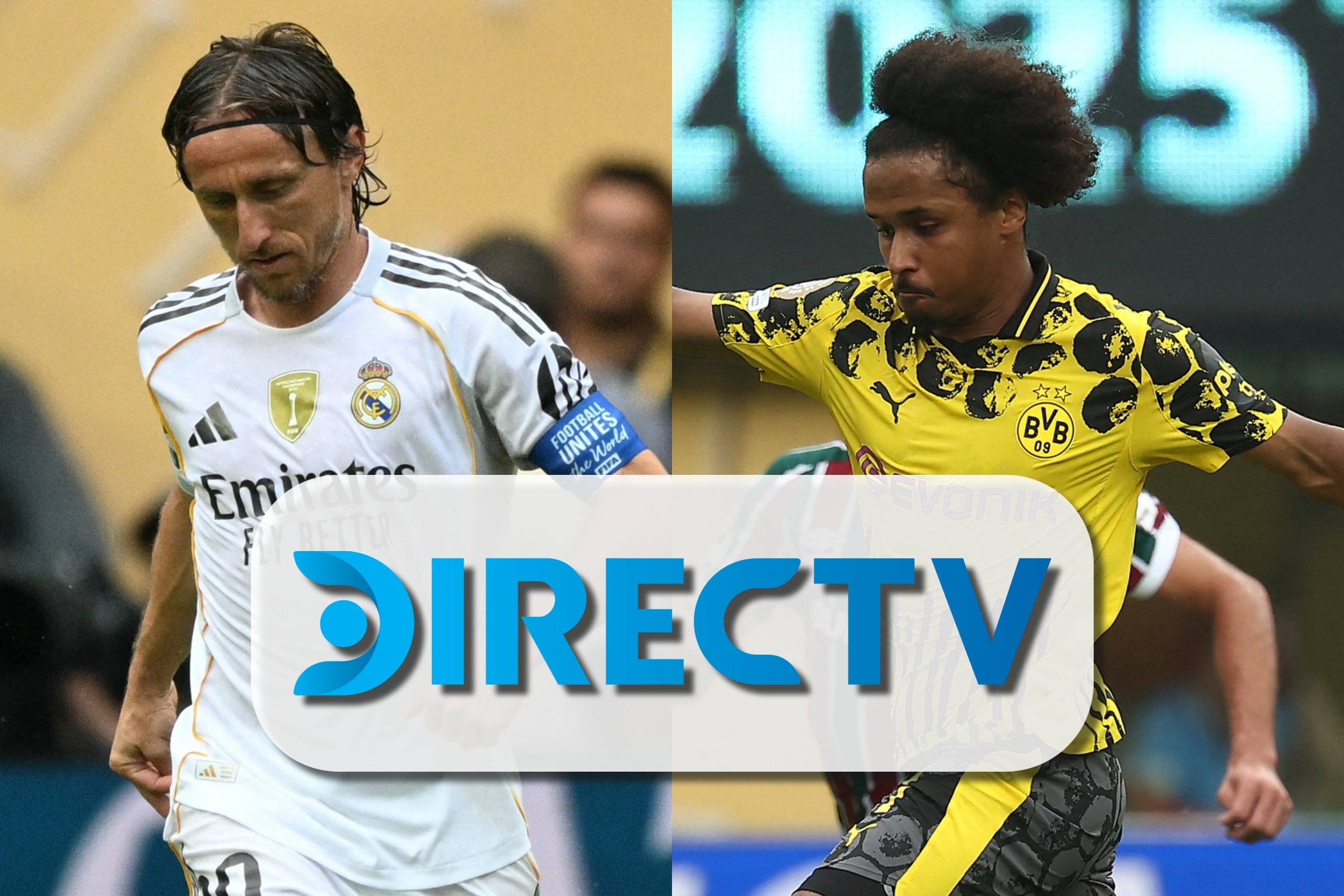 DIRECTV transmite Real Madrid vs. Borussia Dortmund EN VIVO por cuartos de final del Mundial de Clubes 2025. (Fotos: AFP / Composición: Depor)